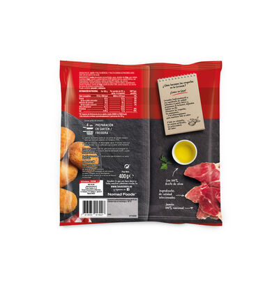 Croqueta artesana La Cocinera 400g jam&oacute;n serrano