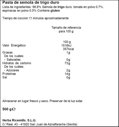 Fusilli primavera Garofalo 500g