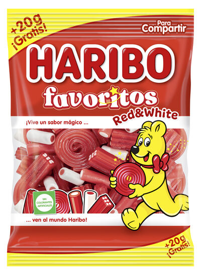 Regaliz favoritos red & white Haribo 170g