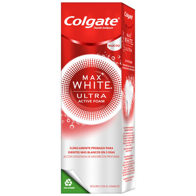 Pasta de dientes blanqueadora Colgate Max White Ultra Active Foam 50ml