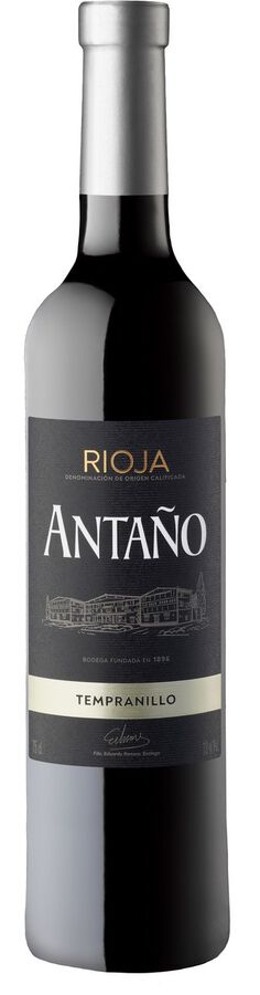 Vino tinto DO Rioja Anta&ntilde;o tempranillo 75cl