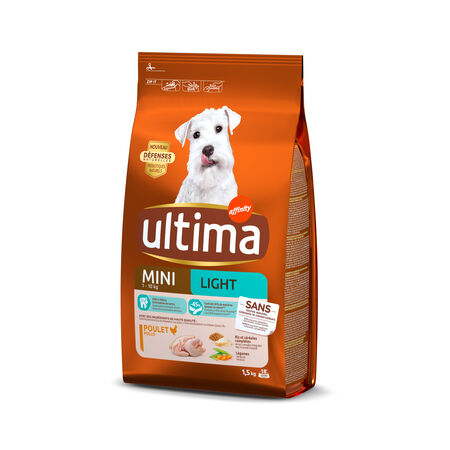 Pienso perro Light Ultima mini 1,5kg