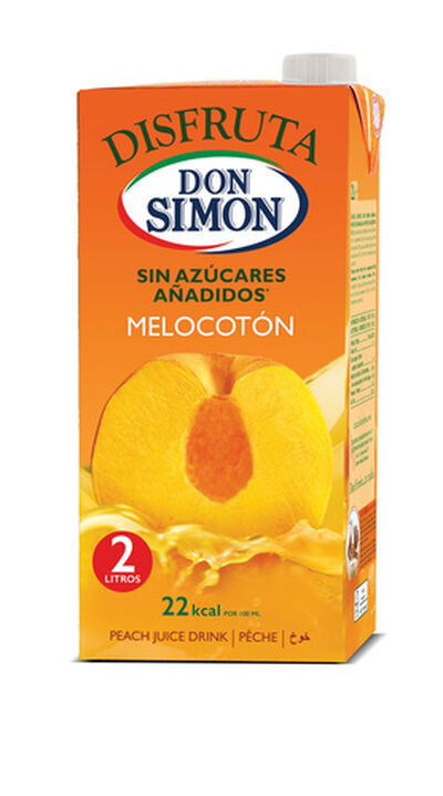 Néctar de melocotón DON SIMON Disfruta, brik 2 litros