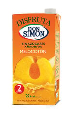 Néctar de melocotón DON SIMON Disfruta, brik 2 litros