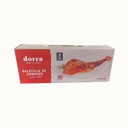 Paletilla de cordero lechal asada Dorea 400g