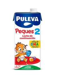 Leche continuación Puleva peques 2 6-12meses 1l