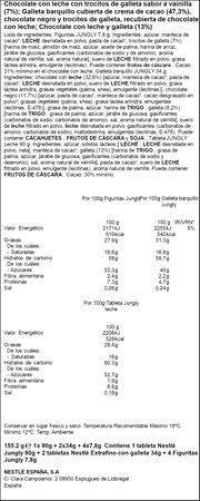 Chocolates +  peluche Nestl&eacute; jungly 155,2g