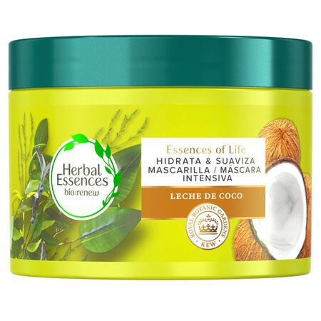 Mascarilla capilar reparadora Herbal Essences 450ml coco