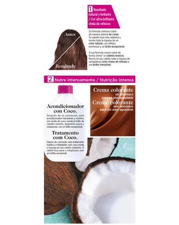 Tinte para el pelo sin amoníaco Casting Crème Gloss  nº 500 castaño claro
