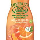 Néctar de naranja, mango y zanahoria Don Simón 1,5l