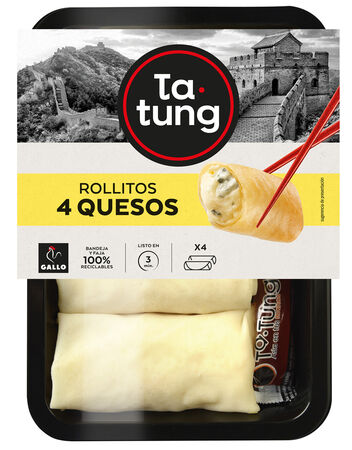 Rollito 4 quesos Tatung 240g