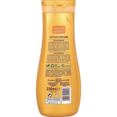 Loción corporal Natural Honey 330 ml Argán