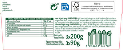 Brotes germinados Bonduelle pack 3 90g