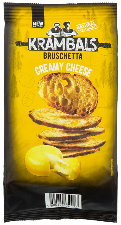 Snacks de pan Bruscheta queso 70g