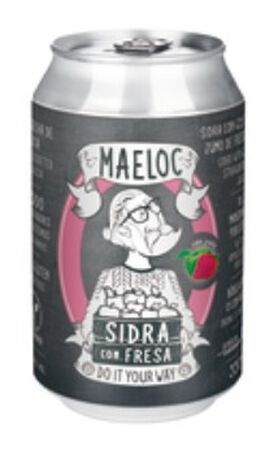 Sidra con Fresa-Yuzu Maeloc Lata 33cl