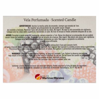 Vela aromatium Mart&iacute;nez Morales 2 uds frutas del bosque