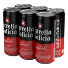 Cerveza rubia especial Estrella Galicia lata 33cl
