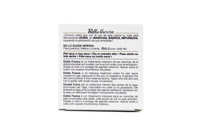 Crema facial Bella Aurora 30ml doble fuerza original