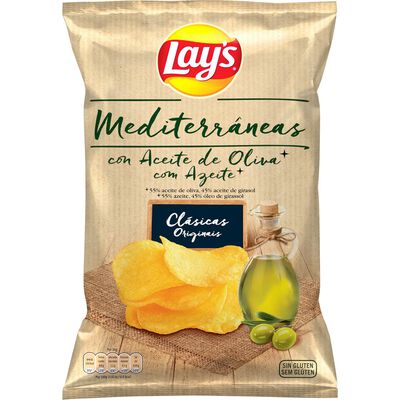 Patatas fritas con aceite de oliva Lays 150g