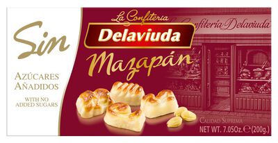 Mazapán sin azúcar Delaviuda 200g