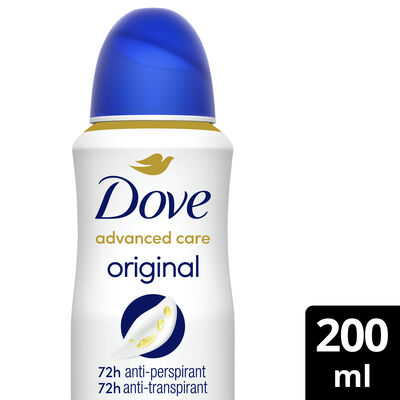 Desodorante spray Dove Advanced Care Original 200ml