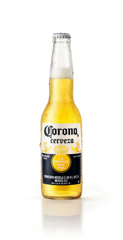 Cerveza rubia Corona botella 35,5cl