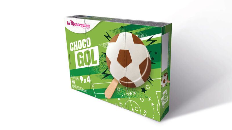 Helado chocogol La Menorquina 4 uds