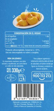 Gambas gabardina Alipende 330g