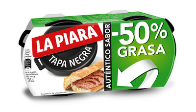 Paté tapa negra La Piara pack 2