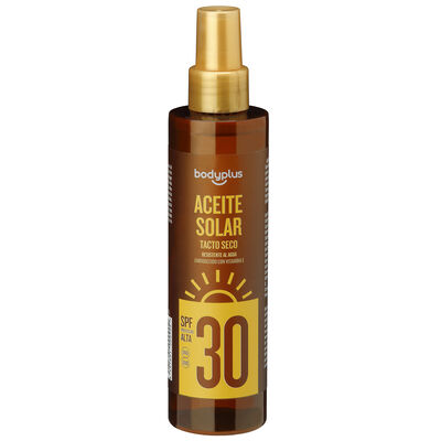 Aceite solar Bodyplus 200ml FP30