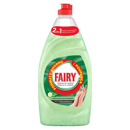 Lavavajillas Fairy 820ml aloe vera&pepino