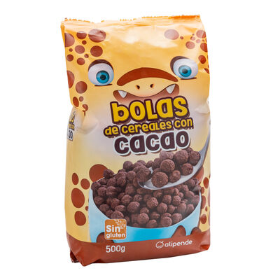 Cereales Alipende 500g bolas con cacao