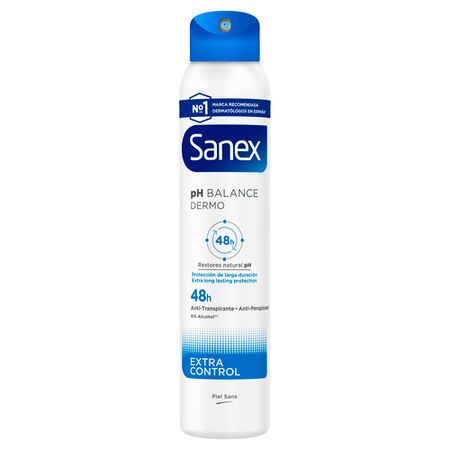 Desodorante spray Sanex pH Balance Dermo Extra Control 48h 200ml