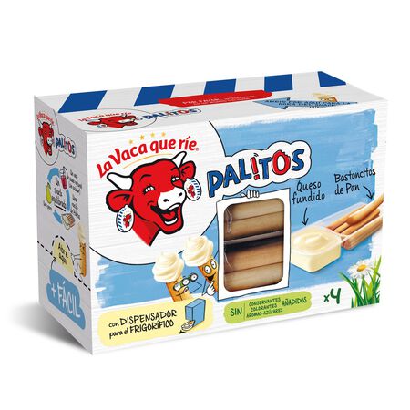 Queso en palitos La Vaca Que Ríe pack 4 uds