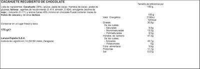 Conguitos 175g negros