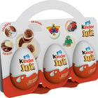 Huevos de chocolate con sorpresa kinder Joy 3 unidades