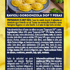 Ravioli con gorgonzola dop y pera Scoiattolo 250g