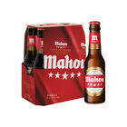 Cerveza rubia mini Mahou 5* 20cl pack 6