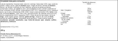 Ensalada c&eacute;sar Florette 210g