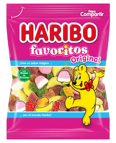 Golosinas Haribo 150g favorito recubiertos de azúcar