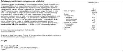 Galletas Surtidas Zero Gull&oacute;n 319gr