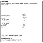 Cerveza sin filtrar 0,0 el Aguila botella 33cl