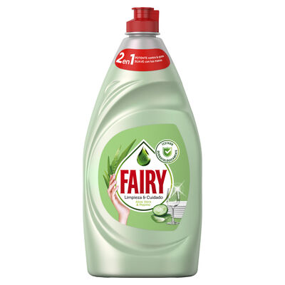 Lavavajillas Fairy 820 ml Aloe y pepino  