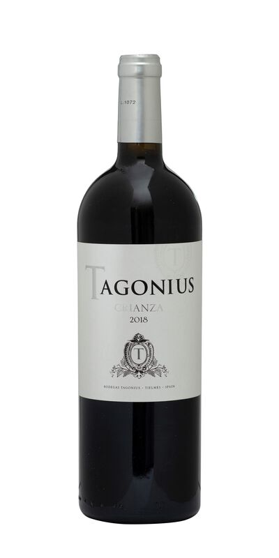 Vino tinto DO Madrid Tagonius Crianza 75cl