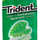 Chicles hierbabuena sin azúcar Trident pack 5