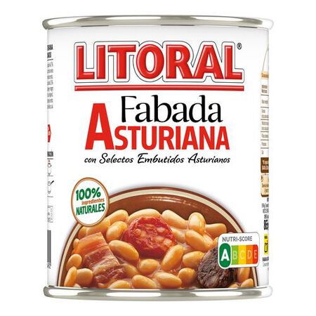 Fabada asturiana con selectos embutidos Litoral 850g