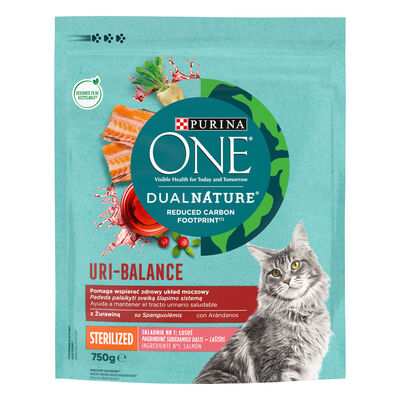 Alimento Gato Esterilizado One 750gr Uri-Balance Salmón
