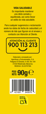 Palomitas Alipende 90g con mantequilla