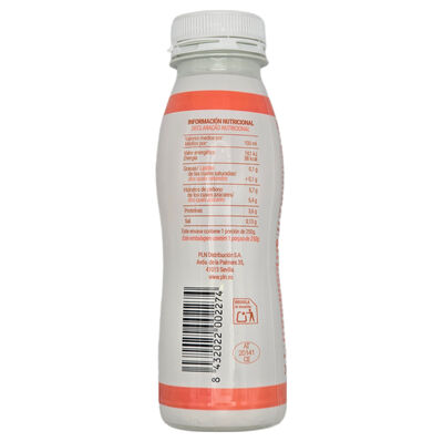 Kéfir líquido 0% fresa y plátano Margui 250g