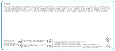 Eau de toilette Caravan mujer 150ml n&ordm;28